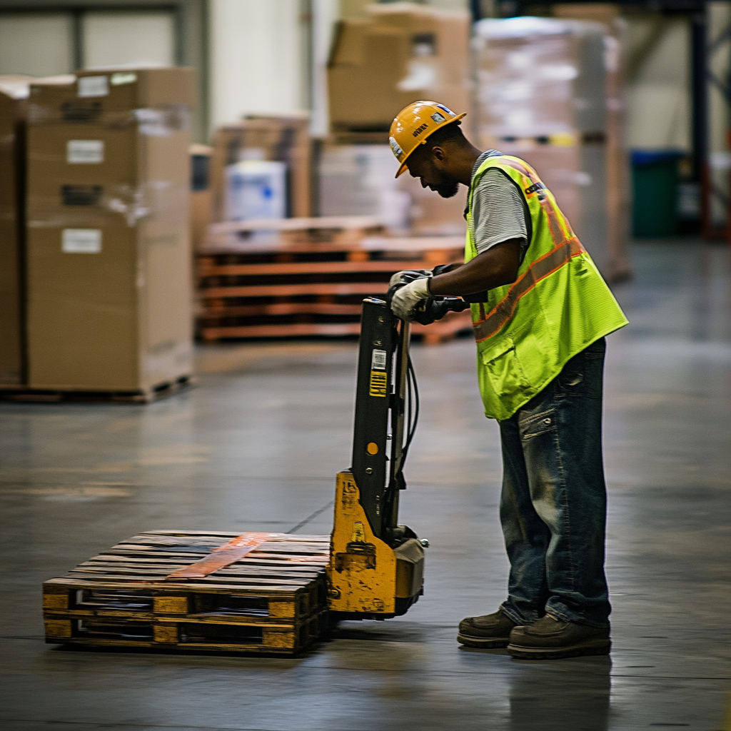 Operate pallet lift trucks - F6